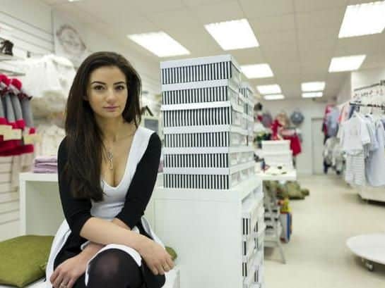 Frances Bishop will open her Pud store today at 11am.