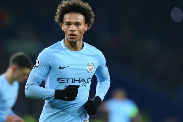 Manchester City star Leroy Sane, who is being chased by Italian champions Juventus, according to today's football rumour mill.