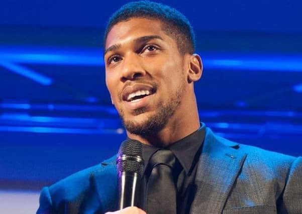 Anthony Joshua - can his latest win inspire Stags?