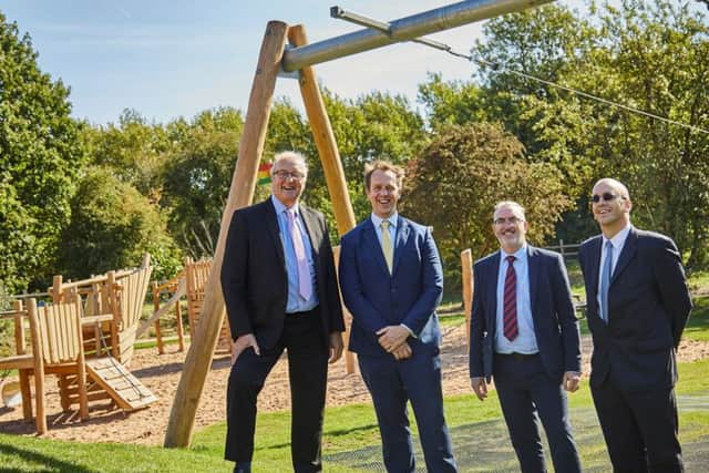 Rufford Abbey's new adventure playground has been officially opened
