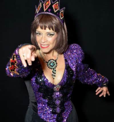 Snow White and The Seven Dwarfs panto coming to Mansfield Palace Theatre, pictured is Sue Holderness as the Wicked Queen