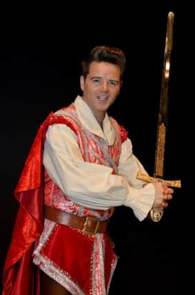 Snow White and The Seven Dwarfs panto coming to Mansfield Palace Theatre, pictured is Andrew Geater as the Prince