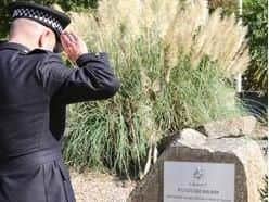Fallen officers honoured.