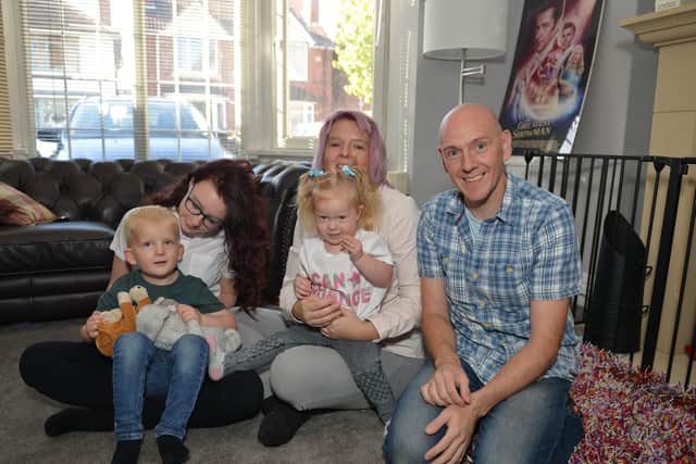 Jossie May and her family