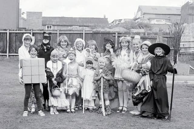 1981: Some fabulous costumes...a lovely nostalgic snap taken at the Blidworth Gala. Did you attend this event?