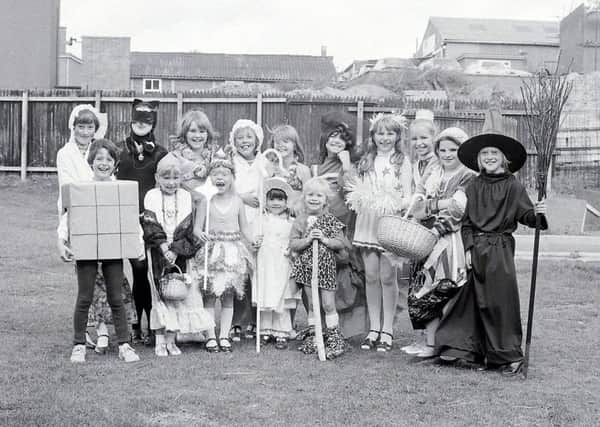1981: Some fabulous costumes...a lovely nostalgic snap taken at the Blidworth Gala. Did you attend this event?