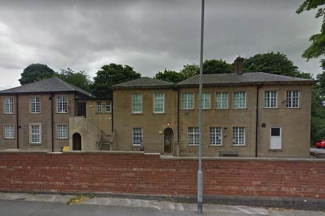 Mansfield Registration Office, on Chesterfield Road South.