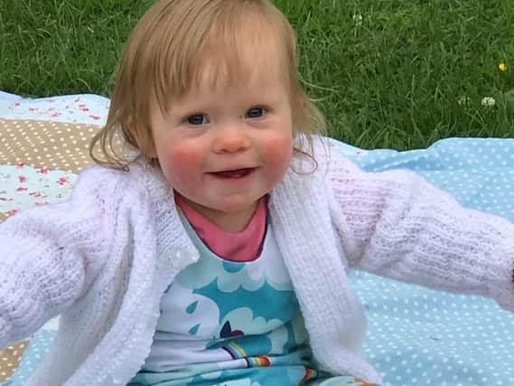 Jossie May Stone, 3, was born with Down's Syndrom