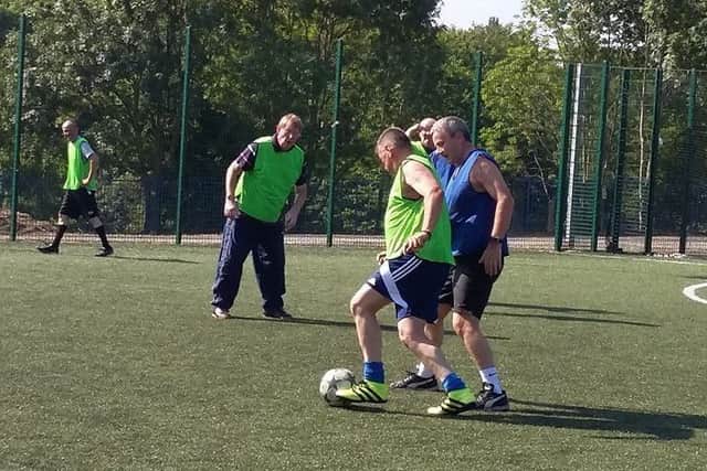 Mansfield Town's Football in the Community initiative.