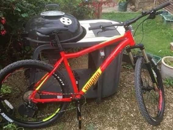 Call police on 101 if you know where this stolen bike is.