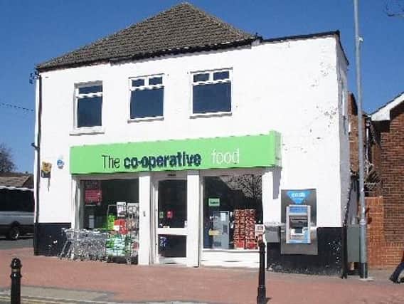 The Co-op, on Station Road.