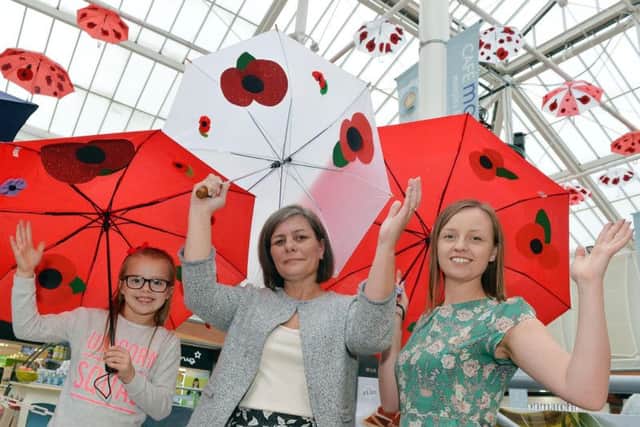 Laurie Ribbens, Tracy Gee owner material girl and Chloe O'Donnell Idlewells centre manager.