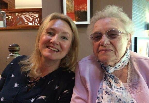 Audrey and her niece Dawn.