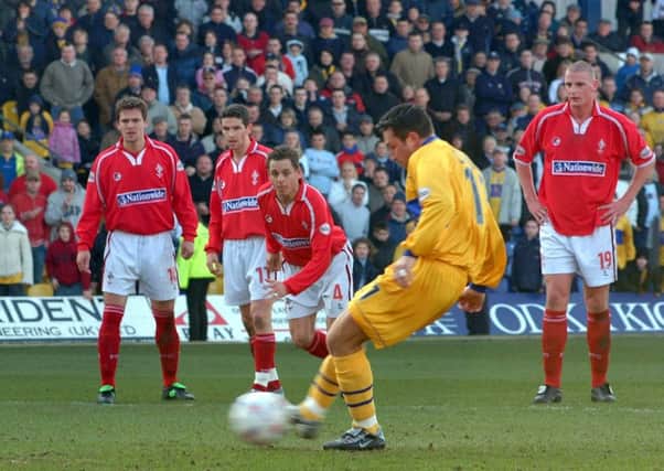2003 Stags v Swindon Wayne Corden