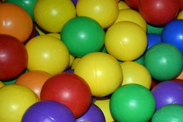 The ball pit is always a favourite at soft play