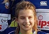 Georgina Tasker, whose talent has been spotted by England selectors.