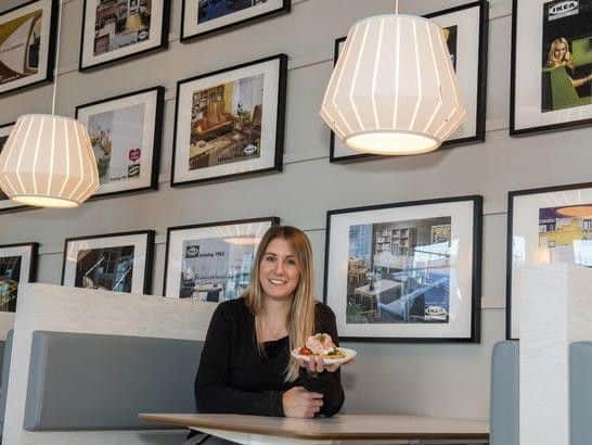 The new booths at Ikea's restaurant(Image: Nottingham Post)