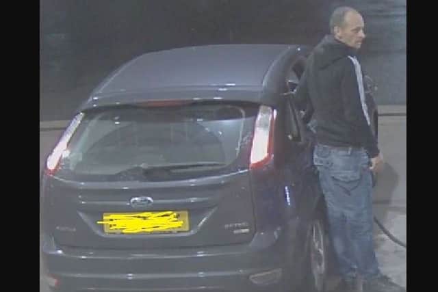 Police have released images of a man they'd like to speak to in connection with the incidents. Do you know him?