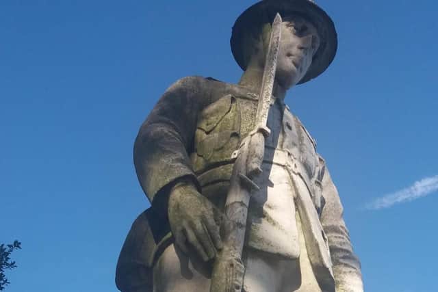 Sutton's 'dirty war memorial'
