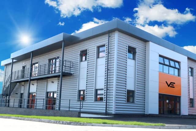 The new Â£1 million training centre at Van Elle.