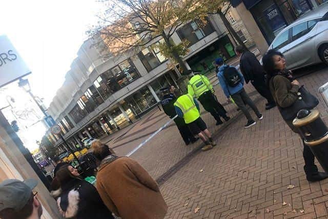 The cordon. Image from Becca Stopp.
