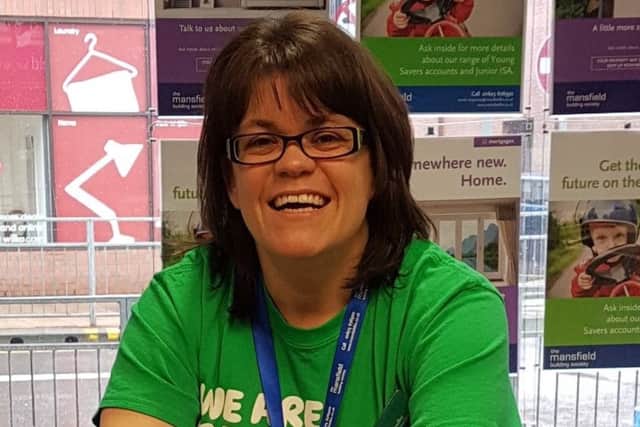 Stacey Smalley, fundraising manager for Macmillan in Nottinghamshire