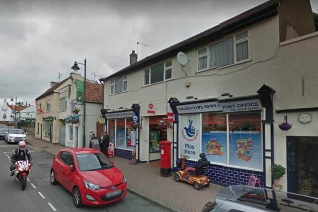 The ATM was on High Street