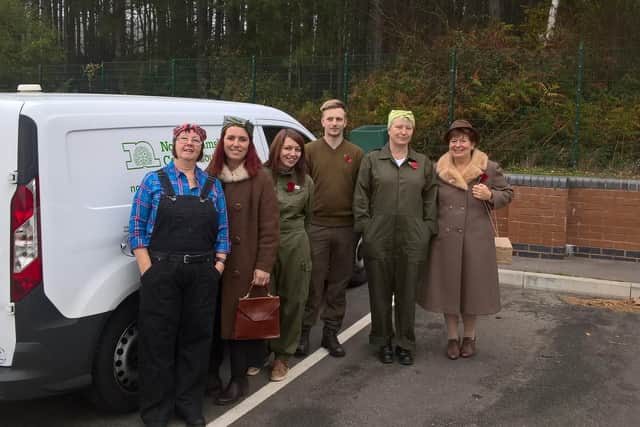 Nottinghamshire's meals at home service gets in the World War One spirit