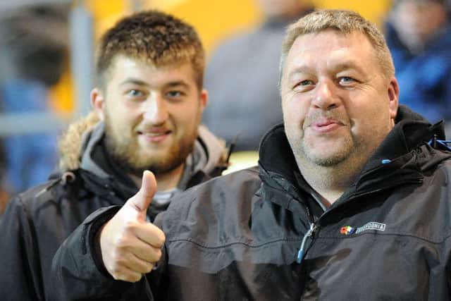 Stags v Grimsby fans gallery.