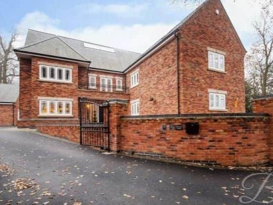 The house, onLichfield Lane, Mansfield, is being sold by agents BuckleyBrown.