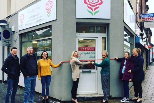 Jessica and Julie at English Rose Estate Agents, Kingsway, Kirkby