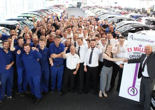 Staff at the Sutton-in-Ashfield Available Car superstore