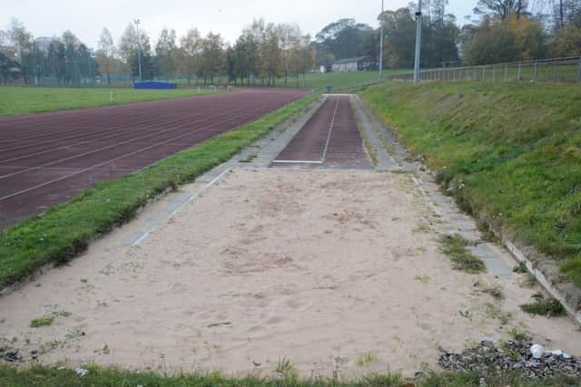 Berry Hill Park Planning rejection.
The running track and long jump pit on Berry Hill Park.