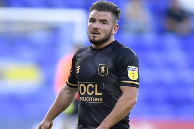 Mansfield Town's Alex MacDonald