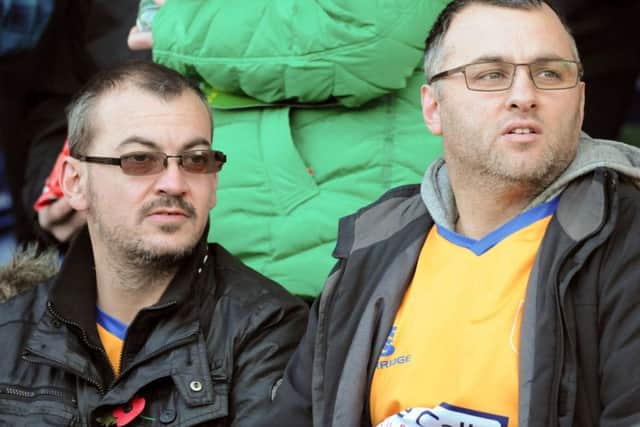 Stags v Charlton fans.
