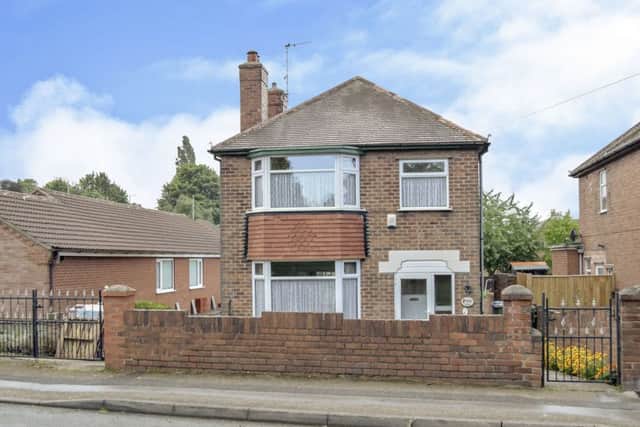 The property is on Kinglsey Avenue in Mansfield Woodhouse