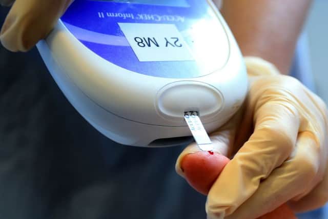 The NHS has significantly increased the amount it has having to spend on diabetes prescriptions. Photo: PA/Peter Byrne