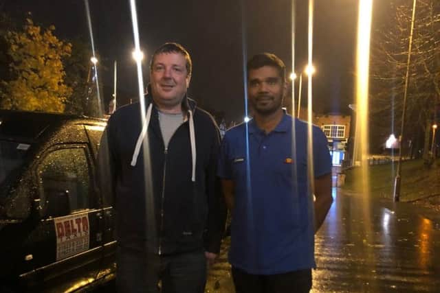 Jamie Germain and Nazrul Miah