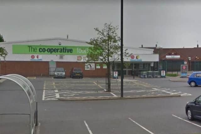 The shop is open via the Nottingham road entrance.