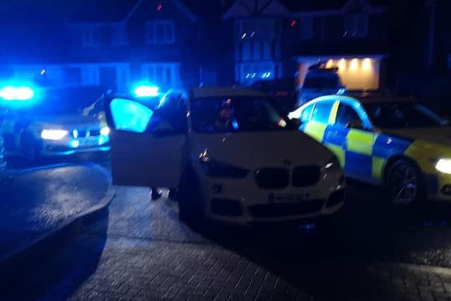 Derbyshire Roads Policing Unit ,South Normanton & Pinxton SaferNeighbourhood Team andAlfreton Town SNT stopped the man overnight.