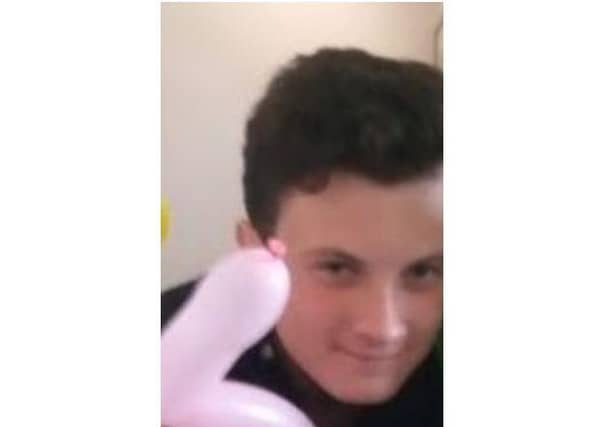 Have you seen Brandon? Photo: Nottinghamshire Police.