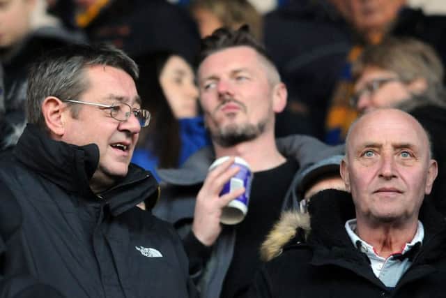 Mansfield Town v Port Vale fans gallery.