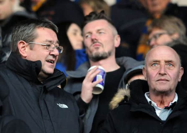 Mansfield Town v Port Vale fans gallery.