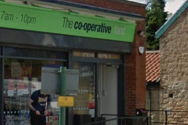 The Co-Op on High Street Warsop. Pic by Google.