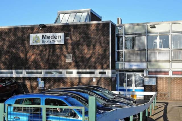 Meden Sports Centre in Warsop which closed after Mansfield District Council decided to withdraw from managing the facility.