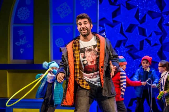 Simon Lipkin as Mr Poppy in Nativity The Musical  Photo by Richard Davenport, The Other Richard