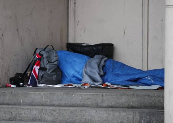 Shelter says more than 320,000 people across the UK are homeless. Photo: PA/Yui Mok