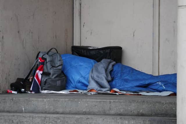Shelter says more than 320,000 people across the UK are homeless. Photo: PA/Yui Mok