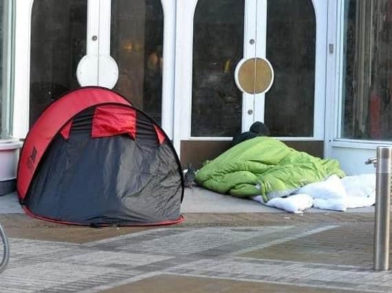 Mansfield District Council say there are only 17 rough sleepers in the town
