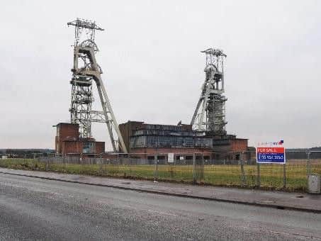 The Headstocks at Clipstone are a reminder of the village's proud mining heritage